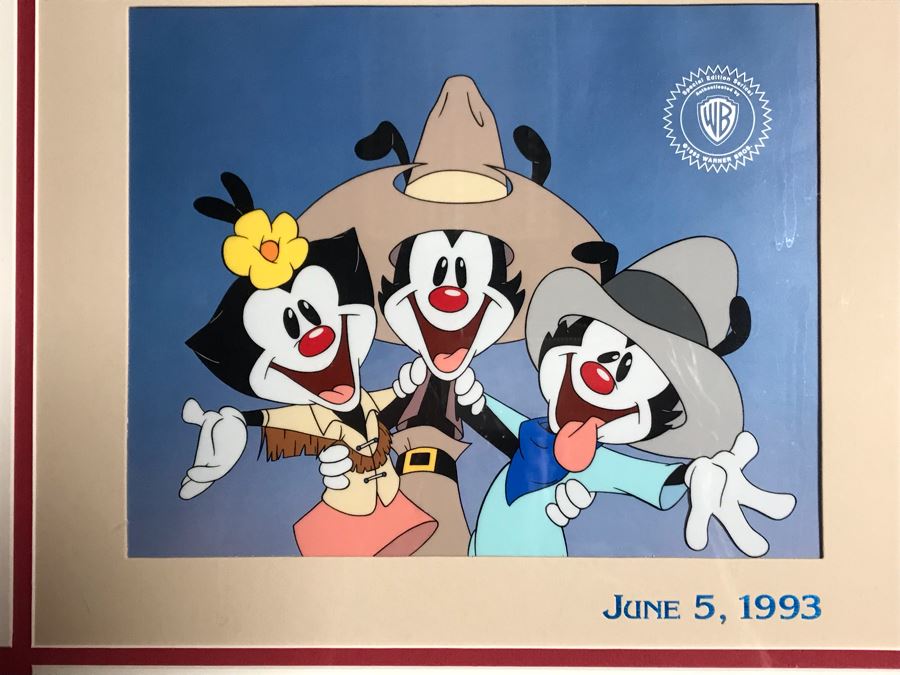 Special Edition Sericel 1993 Warner Bros. L.A. Screenings June 5, 1993 Framed 13 X 12 [Photo 4]