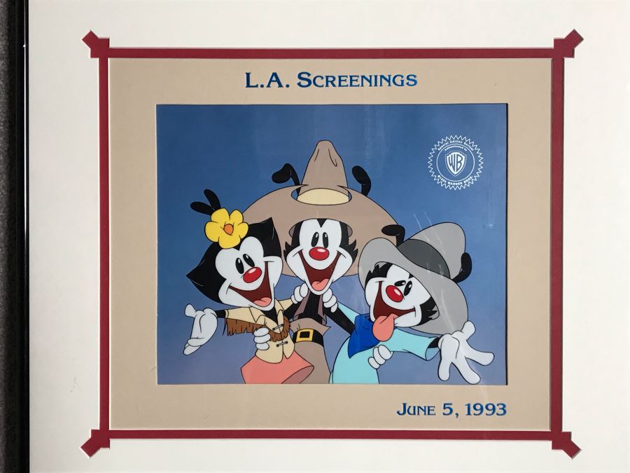 Special Edition Sericel 1993 Warner Bros. L.A. Screenings June 5, 1993 Framed 13 X 12 [Photo 2]