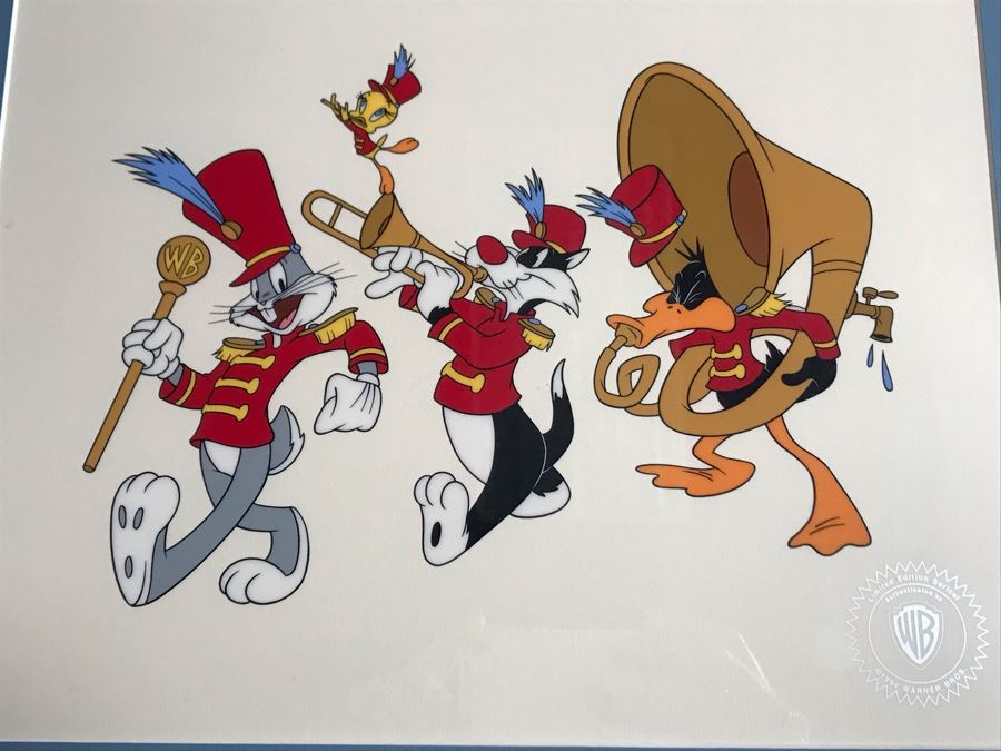 Limited Edition Sericel 1994 Warner Bros. L.A. Screenings May 28, 1994 Framed 12 X 9.5 [Photo 3]