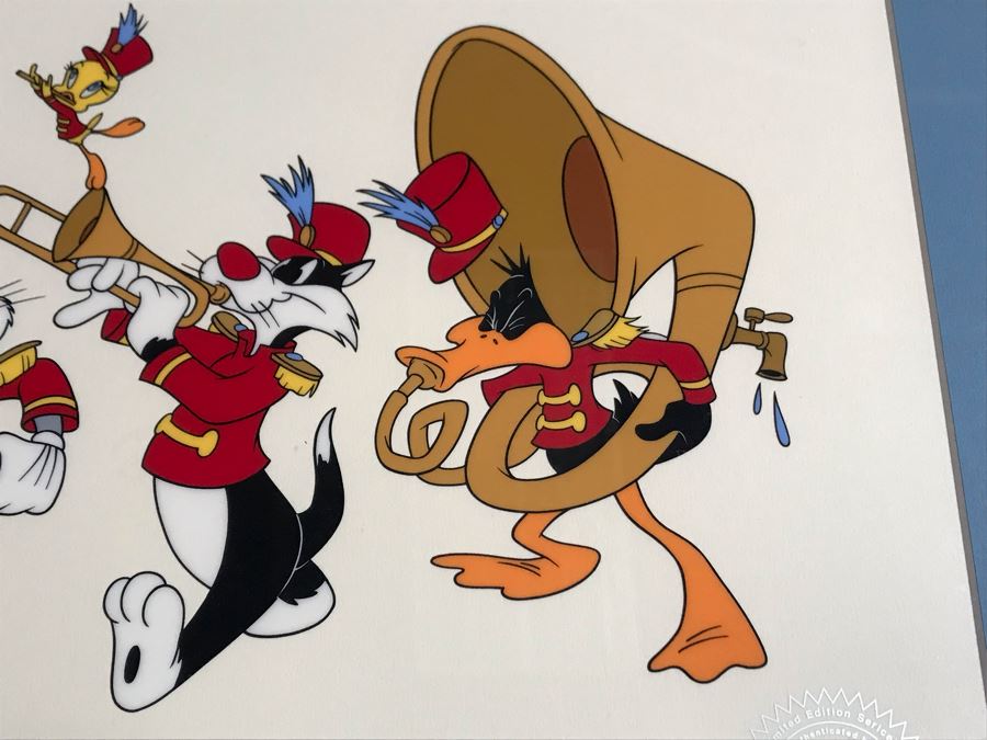 Limited Edition Sericel 1994 Warner Bros. L.A. Screenings May 28, 1994 Framed 12 X 9.5 [Photo 6]