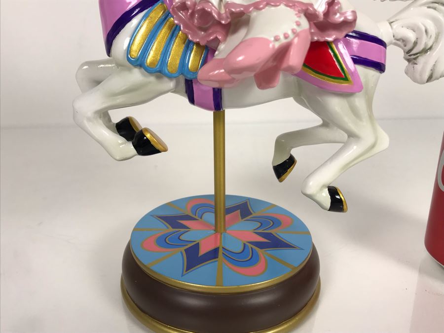 Mary Poppins Minnie Mouse Carousel Horse The Art Of Disney Theme Park Merchandise With Box 8W X 10H [Photo 6]