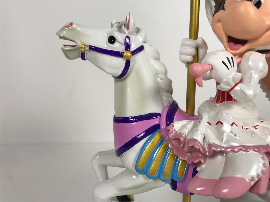 Mary Poppins Minnie Mouse Carousel Horse The Art Of Disney Theme Park Merchandise With Box 8W X 10H [Photo 5]