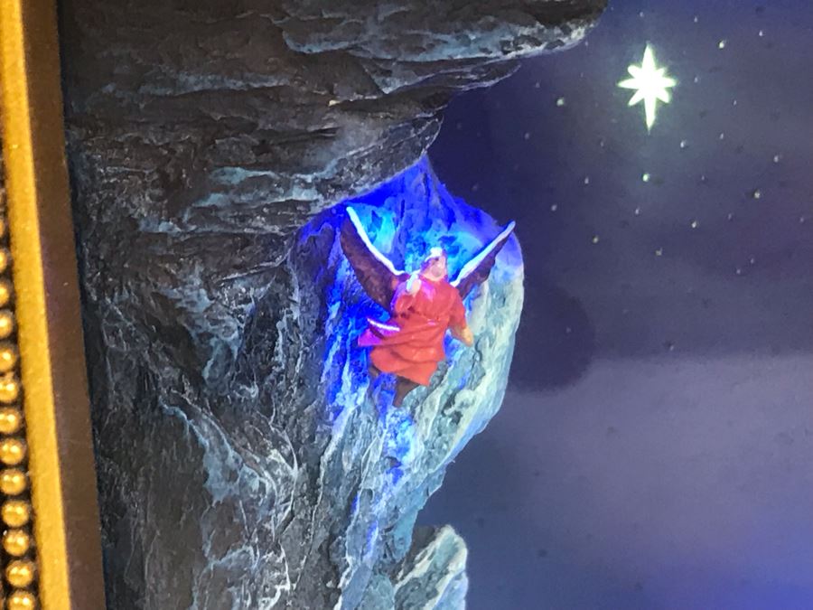 Robert Olszewski Gallery Of Light 'A Guiding Light' Nativity Scene With Box And Certificate Of Authenticity [Photo 4]