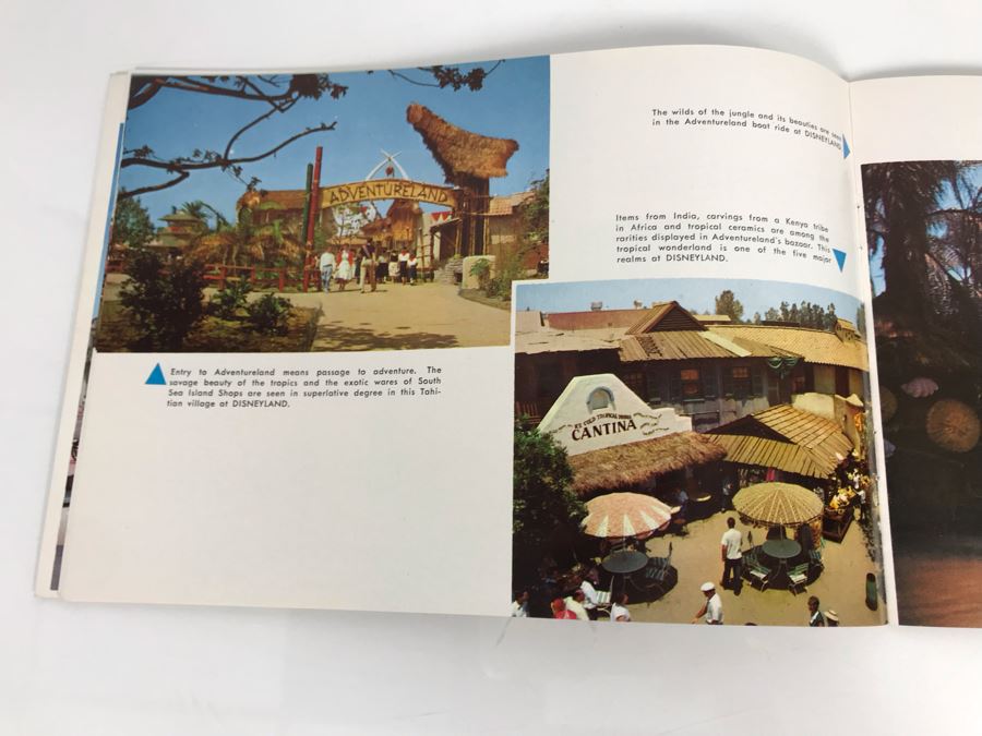 Vintage 1955 Disneyland Picture Souvenir Book In Natural Color Walt Diseny Productions [Photo 12]