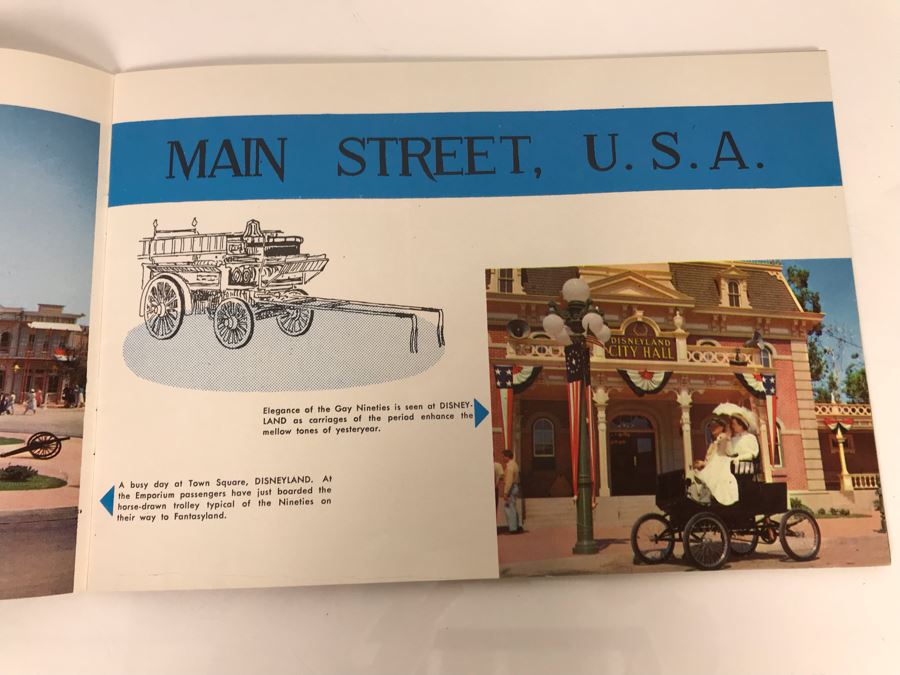 Vintage 1955 Disneyland Picture Souvenir Book In Natural Color Walt Diseny Productions [Photo 7]