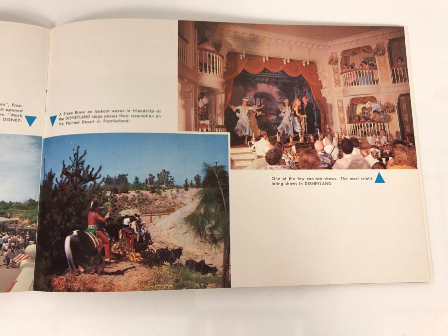 Vintage 1955 Disneyland Picture Souvenir Book In Natural Color Walt Diseny Productions [Photo 19]