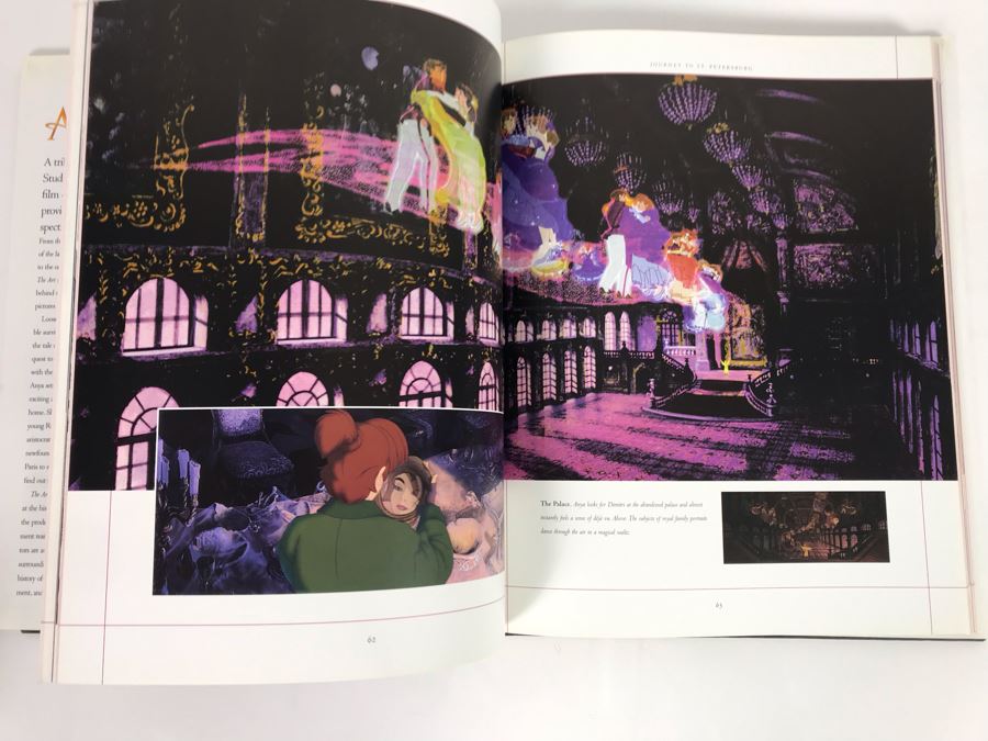 The Art Of Anastasia First Edition Walt Disney Coffee Table Book Retails $50 [Photo 8]
