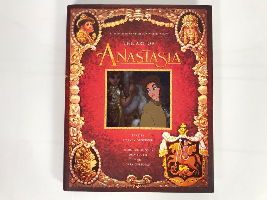 The Art Of Anastasia First Edition Walt Disney Coffee Table Book Retails $50 [Photo 1]