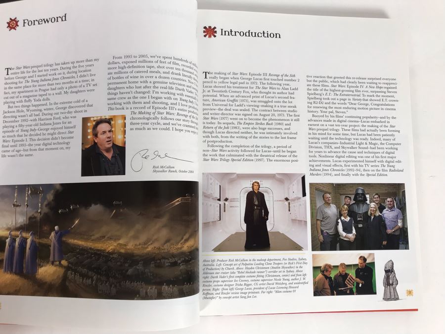 The Making Of Star Wars Revenge Of The Sith First Edition Book [Photo 8]