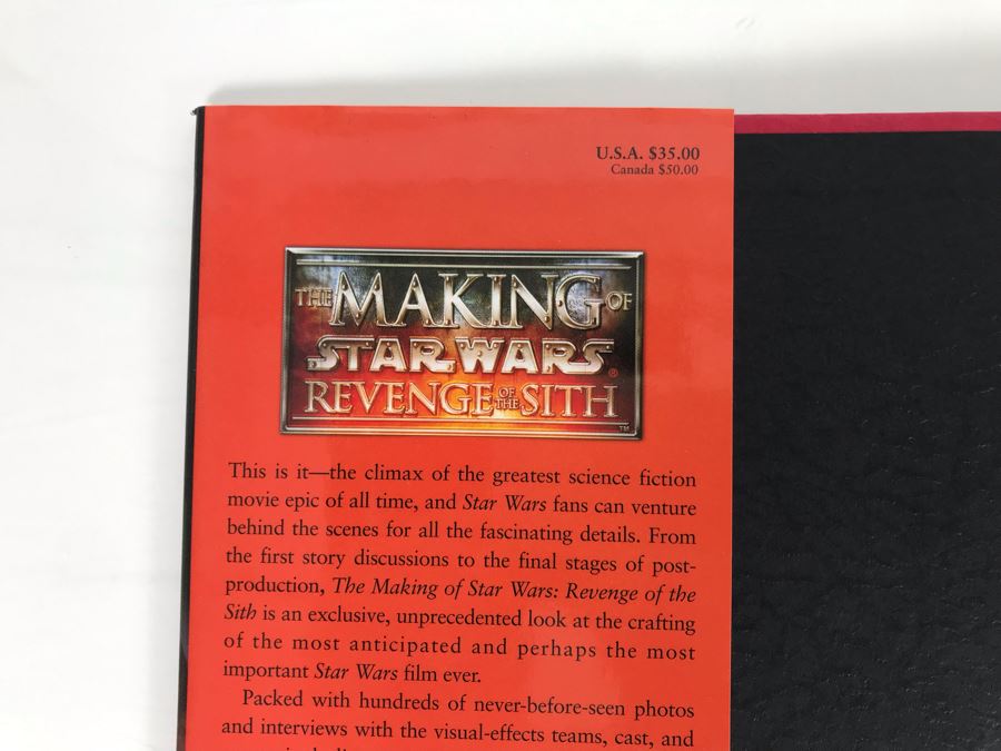 The Making Of Star Wars Revenge Of The Sith First Edition Book [Photo 3]