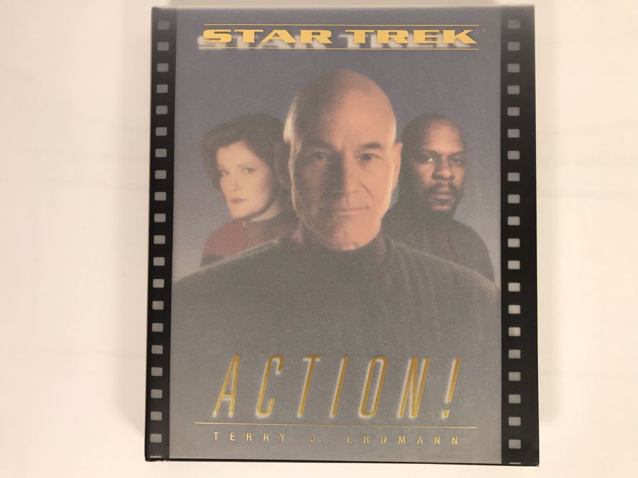 Star Trek Action! First Hardcover Printing Book