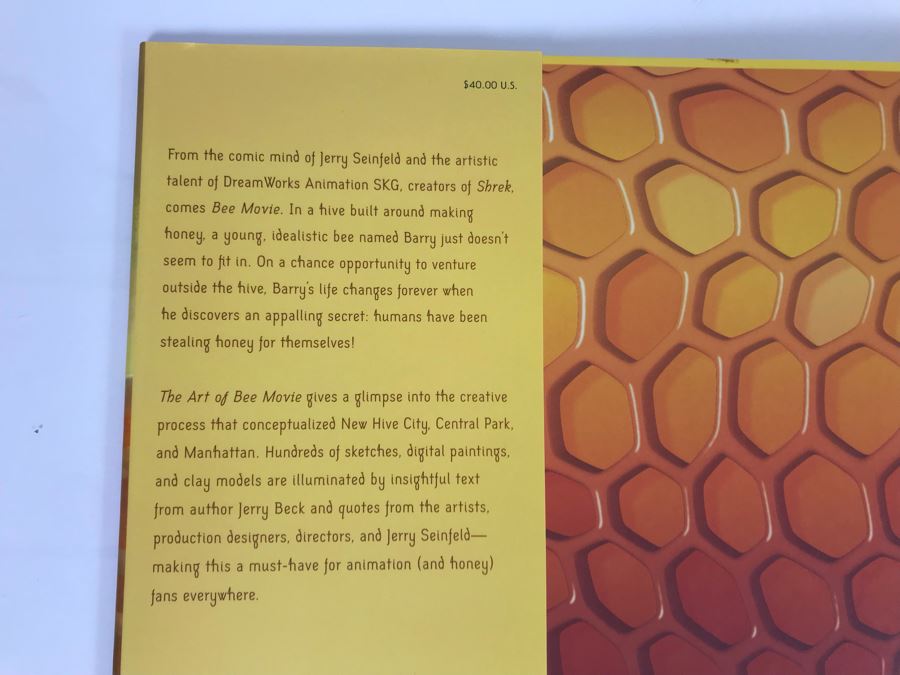 The Art Of DreamWorks Bee Movie First Edition Book By Jerry Beck [Photo 2]