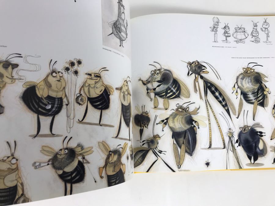 The Art Of DreamWorks Bee Movie First Edition Book By Jerry Beck [Photo 10]