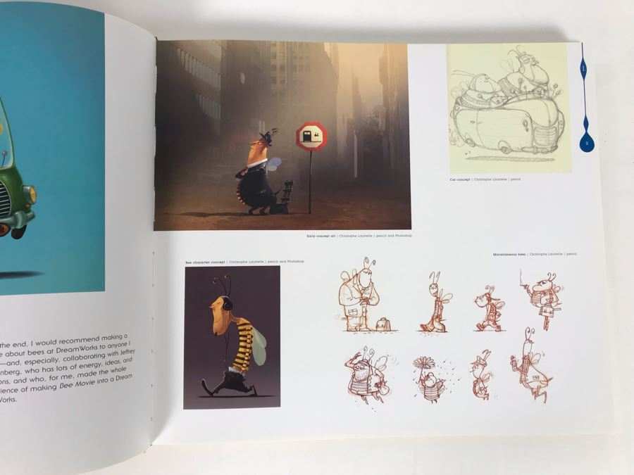 The Art Of DreamWorks Bee Movie First Edition Book By Jerry Beck [Photo 5]