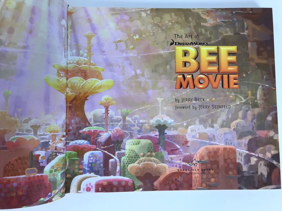 The Art Of DreamWorks Bee Movie First Edition Book By Jerry Beck [Photo 3]