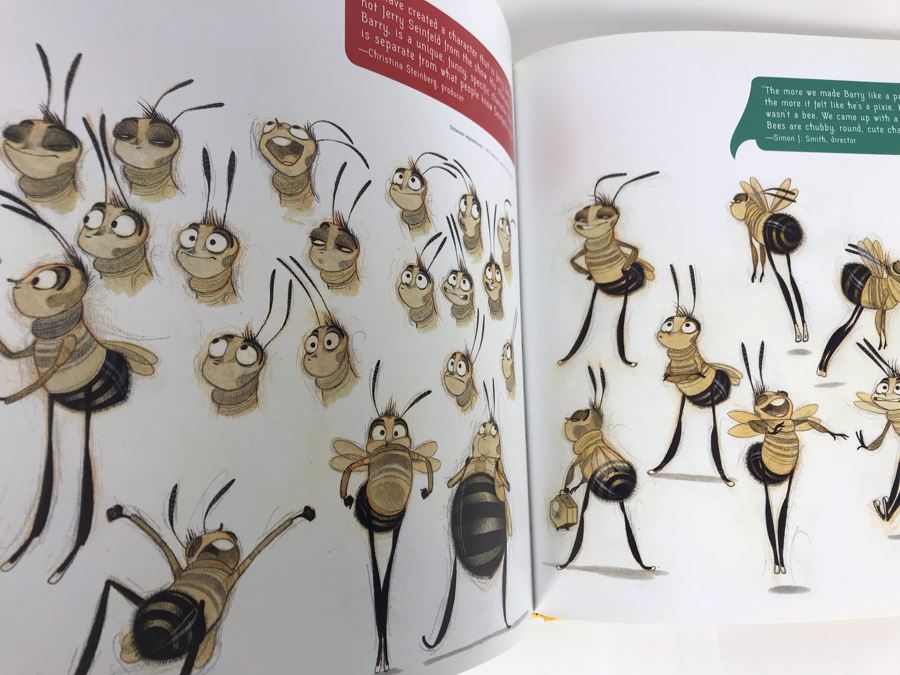 The Art Of DreamWorks Bee Movie First Edition Book By Jerry Beck [Photo 9]