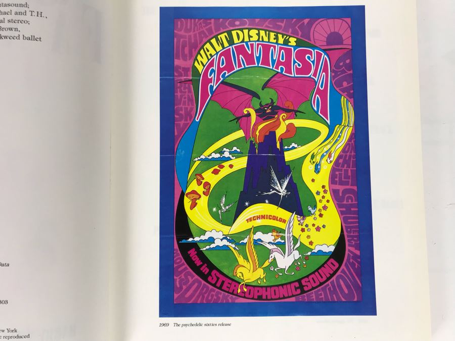 Walt Disney's Fantasia First Edition Book By John Culhane 1983 Walt Disney Productions [Photo 6]