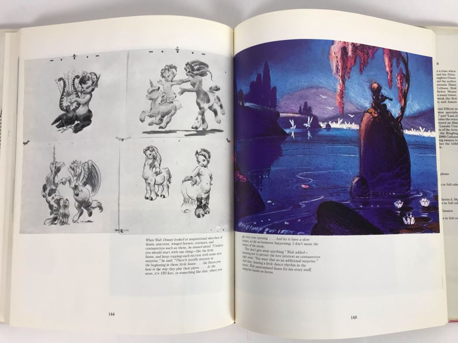 Walt Disney's Fantasia First Edition Book By John Culhane 1983 Walt Disney Productions [Photo 8]