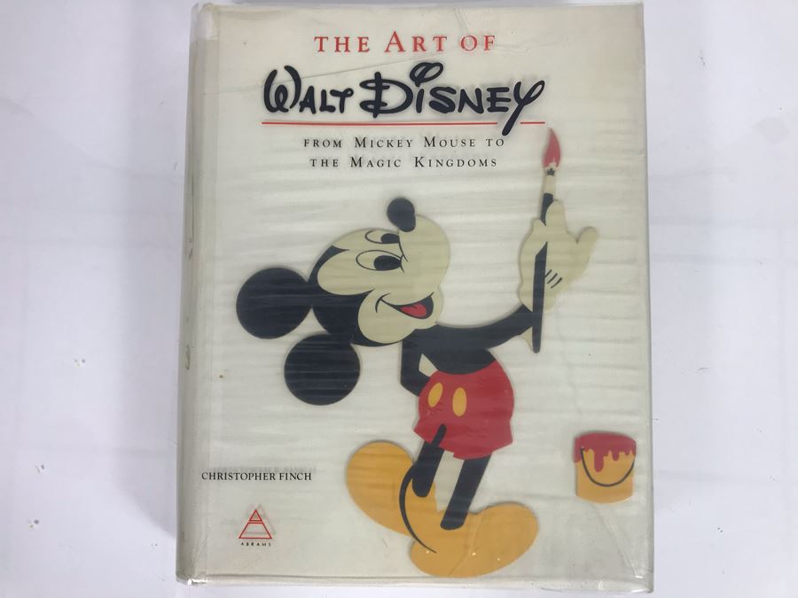 The Art Of Walt Disney From Mickey Mouse To The Magic Kingdoms 1901-1966 First Edition First Printing Book 1973 By Christopher Finch Abrams