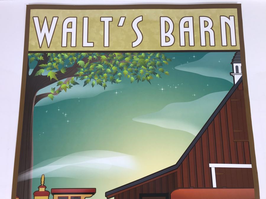 Walt's Barn Griffith Park Los Angeles Carolwood Foundation Walt Disney Family Foundation WDFF Poster 18 X 24 [Photo 4]