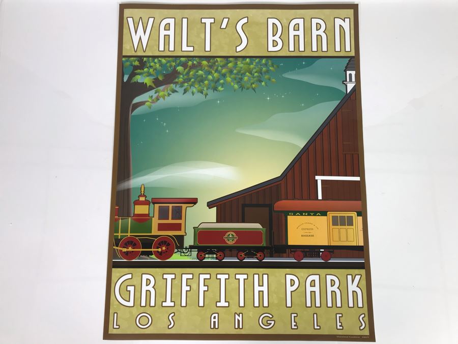 Walt's Barn Griffith Park Los Angeles Carolwood Foundation Walt Disney Family Foundation WDFF Poster 18 X 24 [Photo 2]