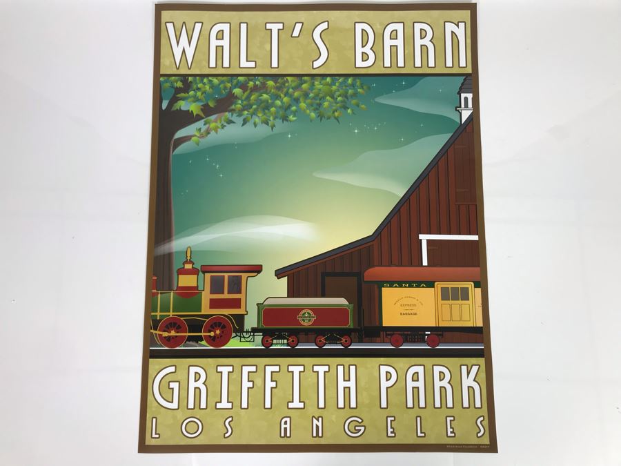 Walt's Barn Griffith Park Los Angeles Carolwood Foundation Walt Disney Family Foundation WDFF Poster 18 X 24 [Photo 1]
