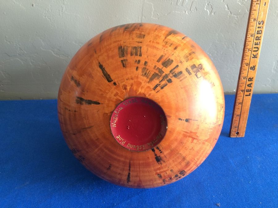 Natalia Dost Hawaii Norfolk Island Pine Hand-Turned Vessel [Photo 8]