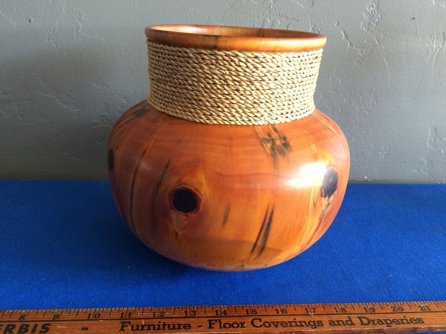 Natalia Dost Hawaii Norfolk Island Pine Hand-Turned Vessel [Photo 5]