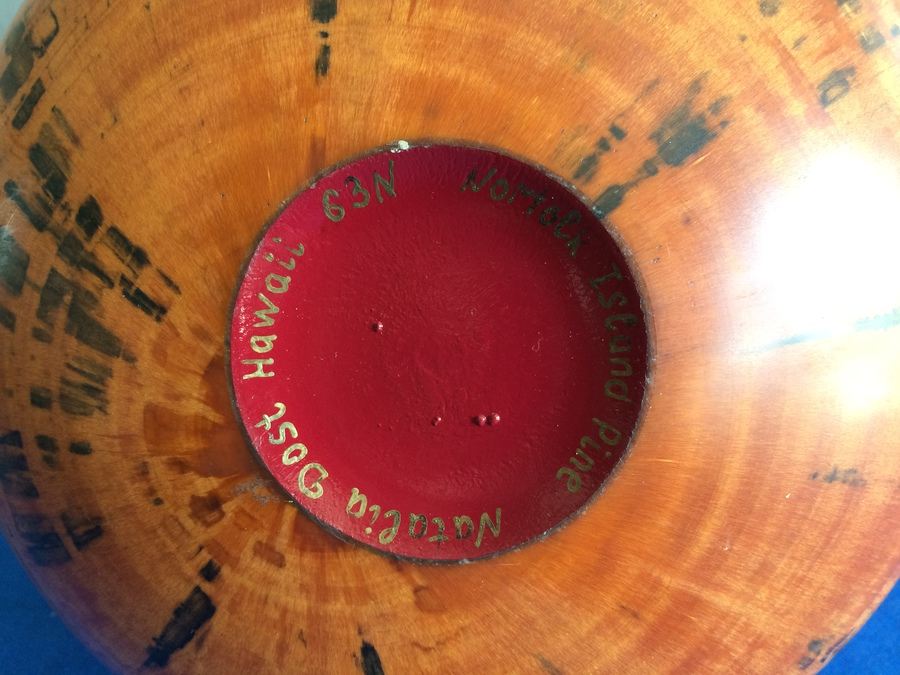 Natalia Dost Hawaii Norfolk Island Pine Hand-Turned Vessel [Photo 9]