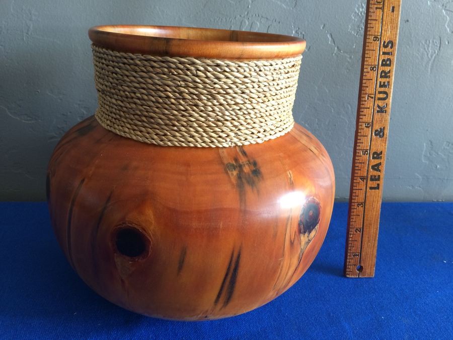 Natalia Dost Hawaii Norfolk Island Pine Hand-Turned Vessel [Photo 2]