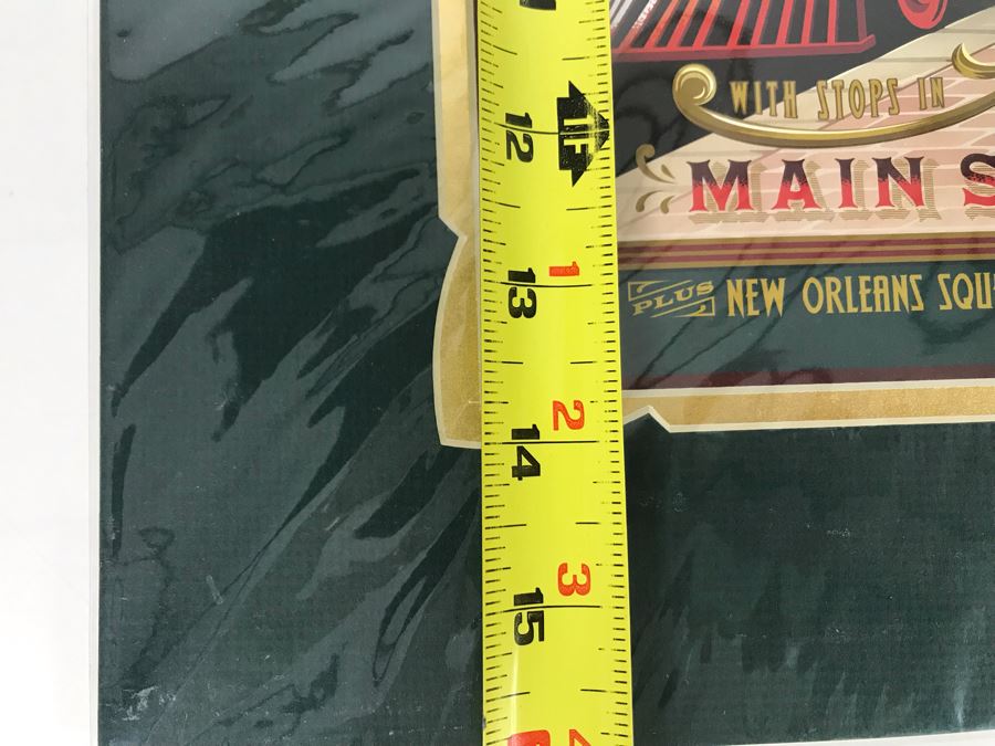 All Aboard Walt Disney World Railroad Grand Circle Tour Main Street, USA Disneyland Poster Print Hand Signed Matte By Jeff Granito With Certificate Of Authenticity 10 X 15 [Photo 11]