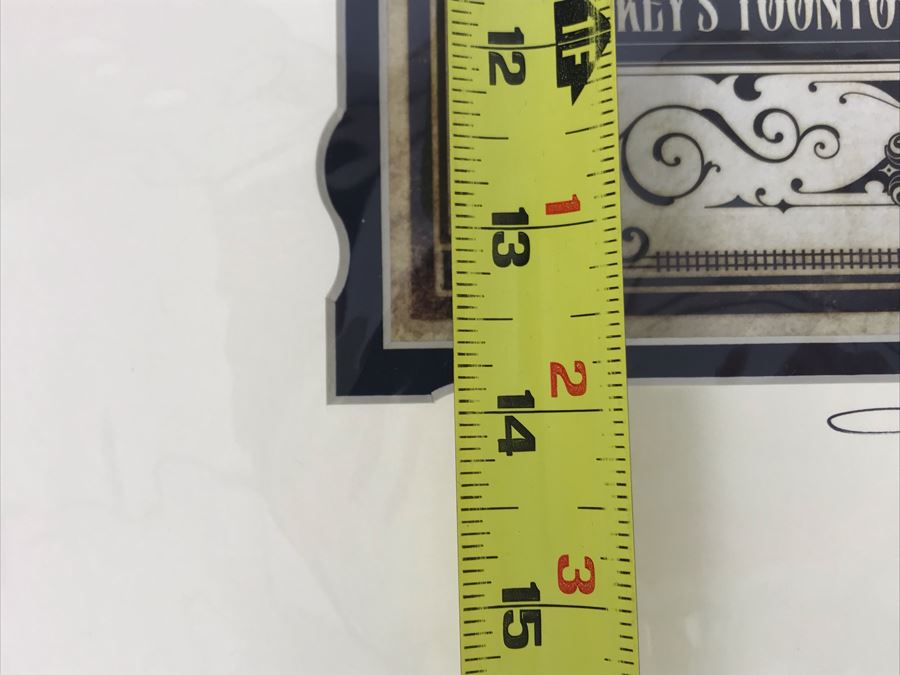 Disneyland Railroad Poster Print Hand Signed Matte By Jeremy Fulton With Certificate Of Authenticity 8 X 15 [Photo 9]