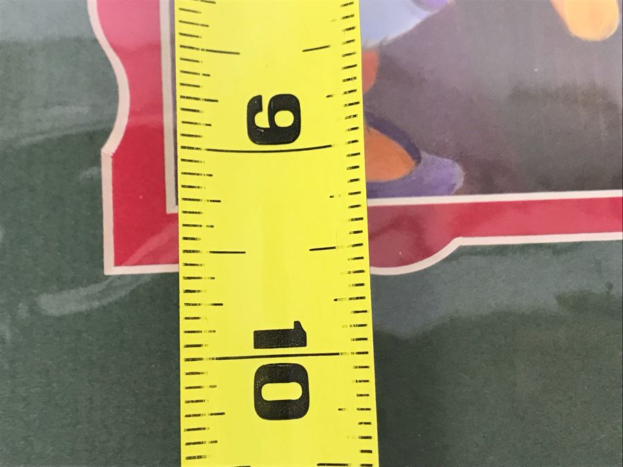 Hand Signed Maggie Parr Print Titled Right On Time From Former Walt Disney Imagineer Of Goofy, Mickey Mouse And Friends At Train Station 12 X 10 [Photo 8]