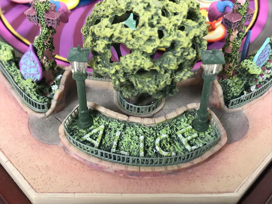 Robert Olszewski Mad Tea Party Mechanized And Working (See Video In Description) The Art Of Disney Disneyland Theme Park Attraction Miniature Model With Box And Certificate Of Authenticity (Estimate $1,000-$1,500) [Photo 5]