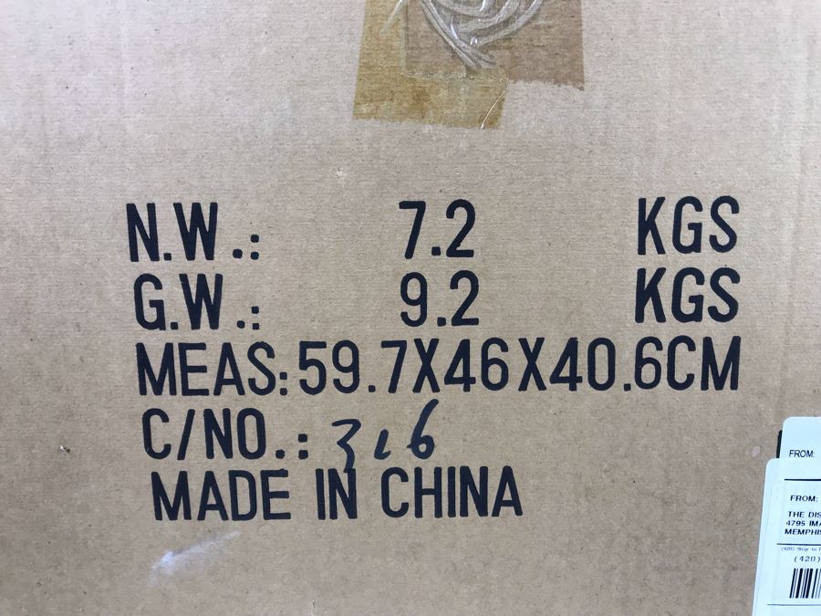 Large Mickey Mouse Figurine From The Disney Store Limited To The Year Of Production 1999 With Stand And Original Box (Mickey Big Fig) First Series To Test Marketability With Box 22'H [Photo 19]