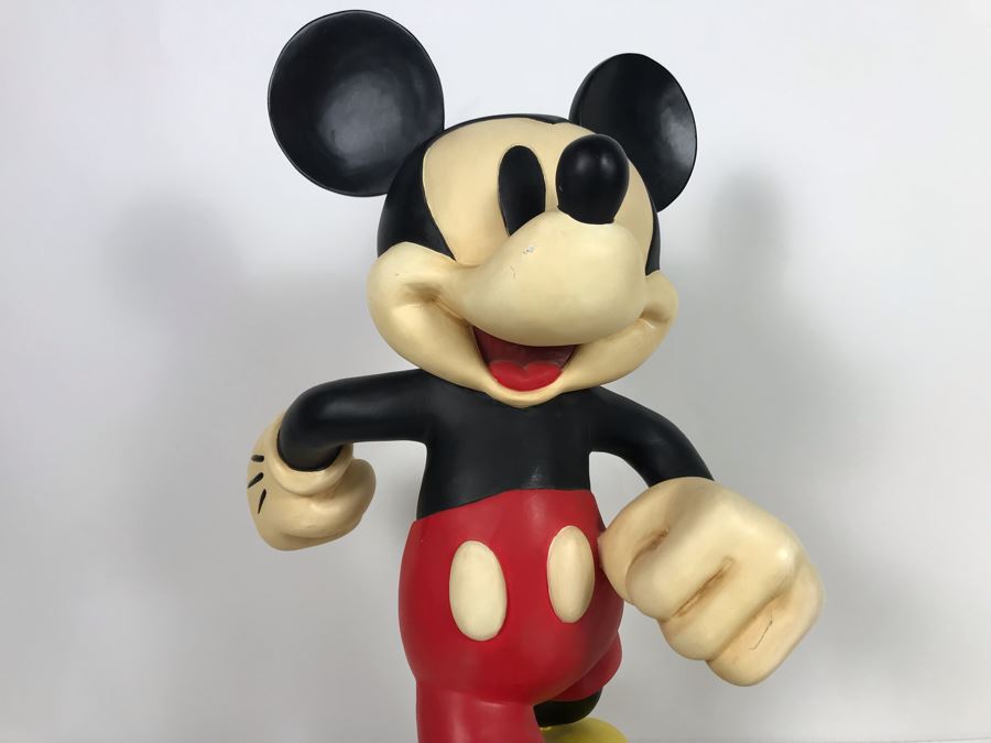 Large Mickey Mouse Figurine From The Disney Store Limited To The Year