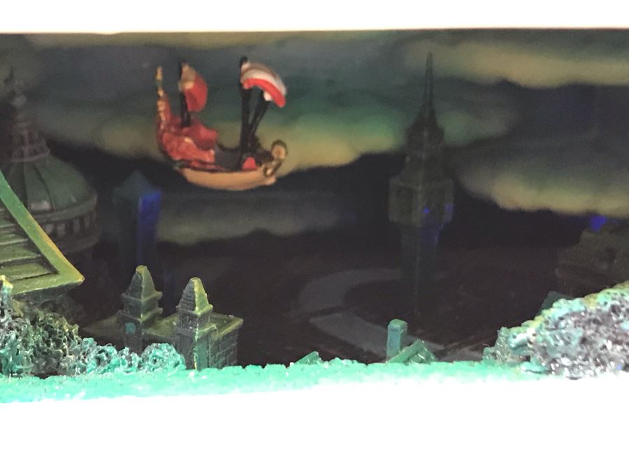 HAND SIGNED By Robert Olszewski First Edition Peter Pan's Flight The Art Of Disney Theme Park Attraction Miniature Model With Box And Certificate Of Authenticity (Estimate $600-$1,500) [Photo 19]
