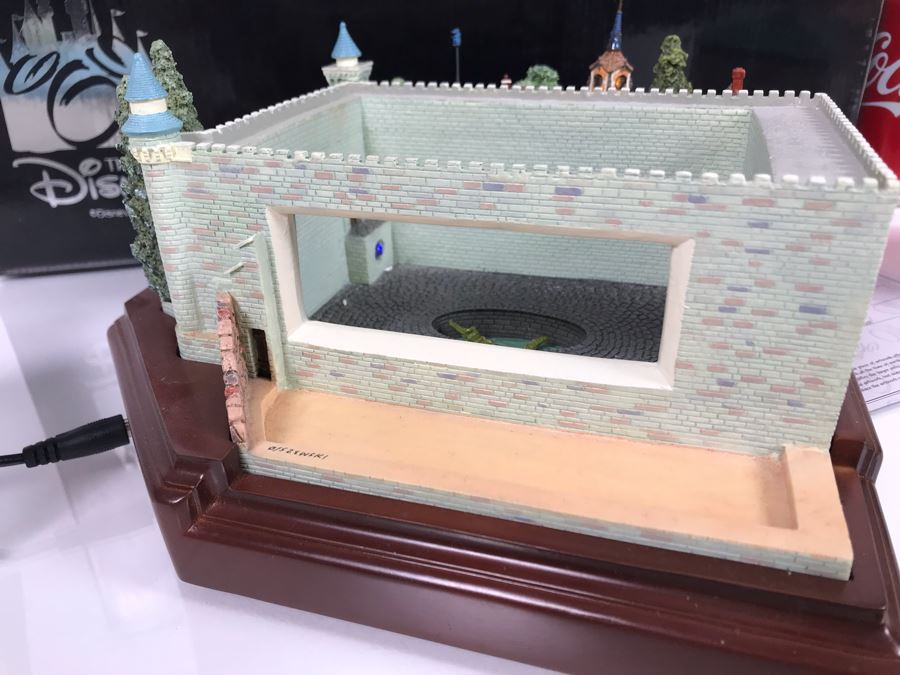 HAND SIGNED By Robert Olszewski First Edition Peter Pan's Flight The Art Of Disney Theme Park Attraction Miniature Model With Box And Certificate Of Authenticity (Estimate $600-$1,500) [Photo 13]