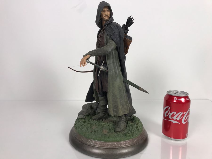 Limited Edition 2011 Sideshow Collectibles The Lord Of The Rings Aragorn As Strider Statue With Box 530 Of 1,000 [Photo 3]
