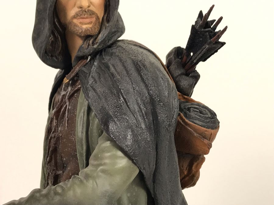 Limited Edition 2011 Sideshow Collectibles The Lord Of The Rings Aragorn As Strider Statue With Box 530 Of 1,000 [Photo 6]