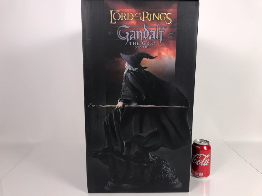 Limited Edition Sideshow Collectibles The Lord Of The Rings Gandalf The Grey Statue 386 Of 750 With Box 17'H [Photo 31]