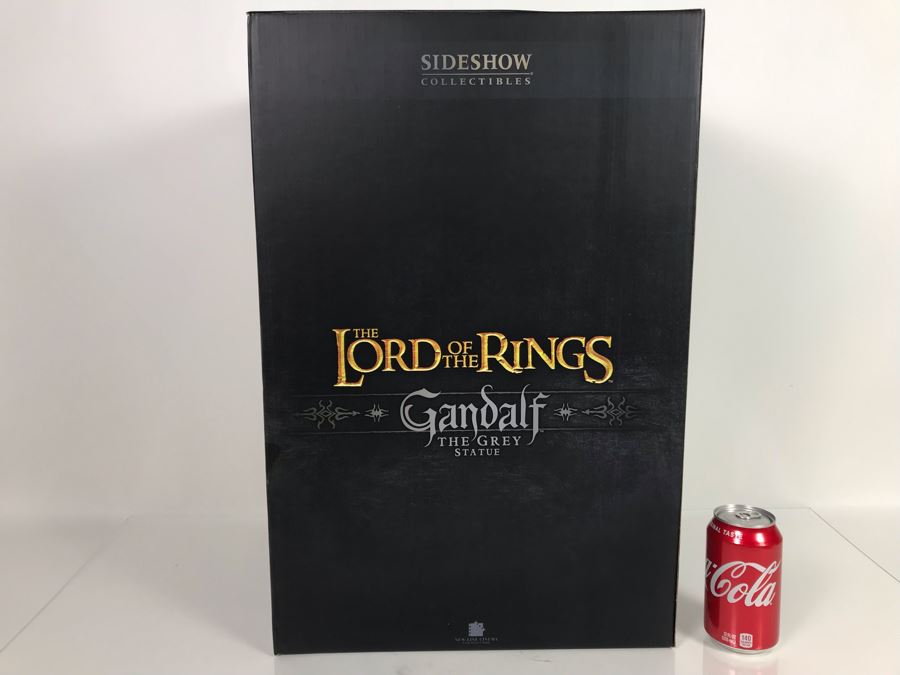 Limited Edition Sideshow Collectibles The Lord Of The Rings Gandalf The Grey Statue 386 Of 750 With Box 17'H [Photo 26]