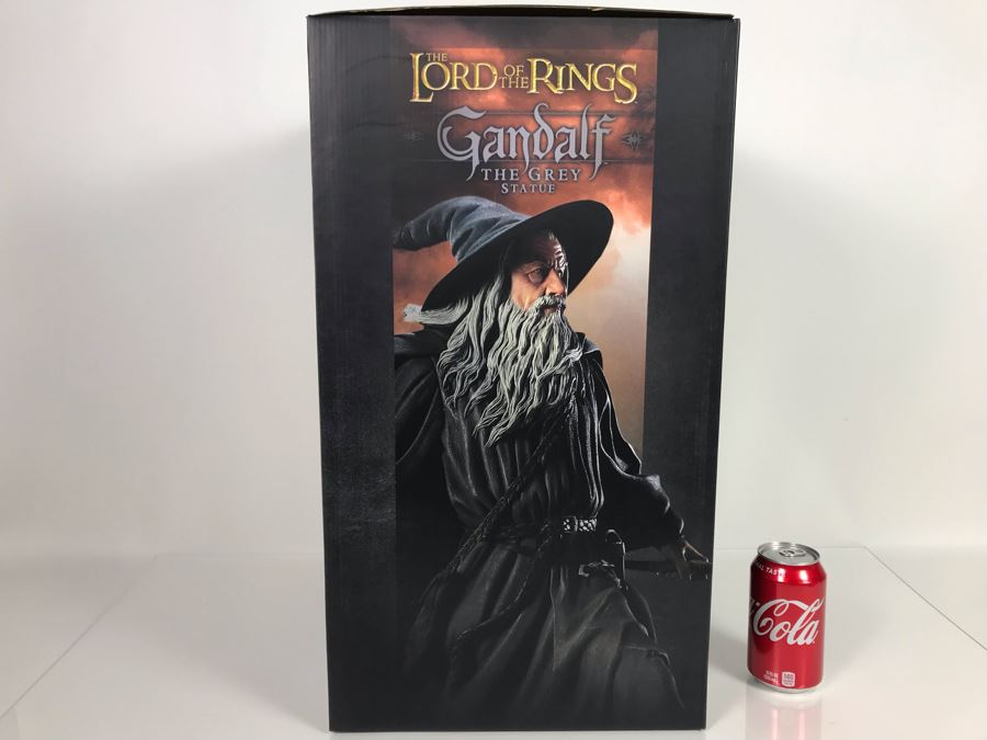 Limited Edition Sideshow Collectibles The Lord Of The Rings Gandalf The Grey Statue 386 Of 750 With Box 17'H [Photo 28]