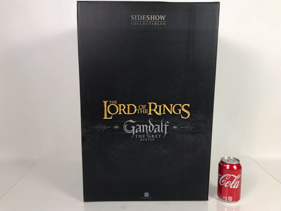 Limited Edition Sideshow Collectibles The Lord Of The Rings Gandalf The Grey Statue 386 Of 750 With Box 17'H [Photo 25]