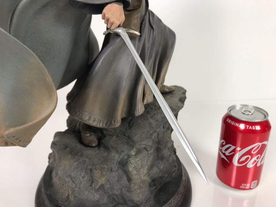 Limited Edition Sideshow Collectibles The Lord Of The Rings Gandalf The Grey Statue 386 Of 750 With Box 17'H [Photo 18]