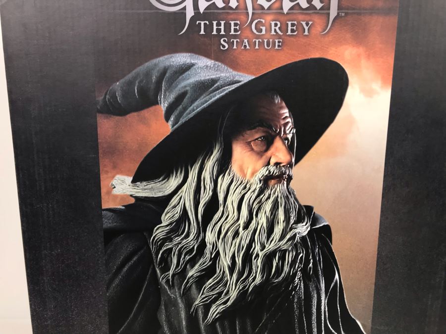 Limited Edition Sideshow Collectibles The Lord Of The Rings Gandalf The Grey Statue 386 Of 750 With Box 17'H [Photo 29]