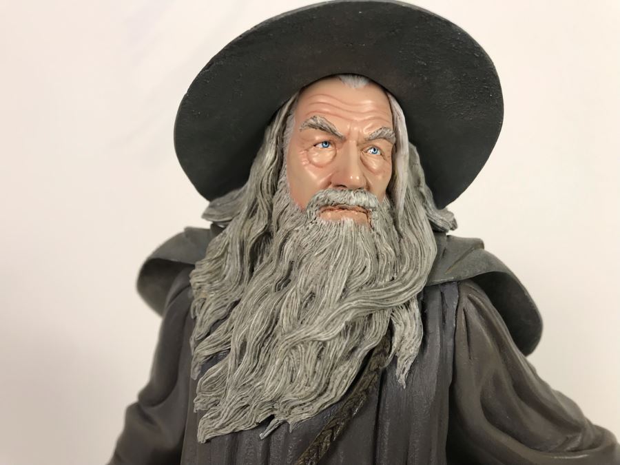 Limited Edition Sideshow Collectibles The Lord Of The Rings Gandalf The Grey Statue 386 Of 750 With Box 17'H [Photo 6]