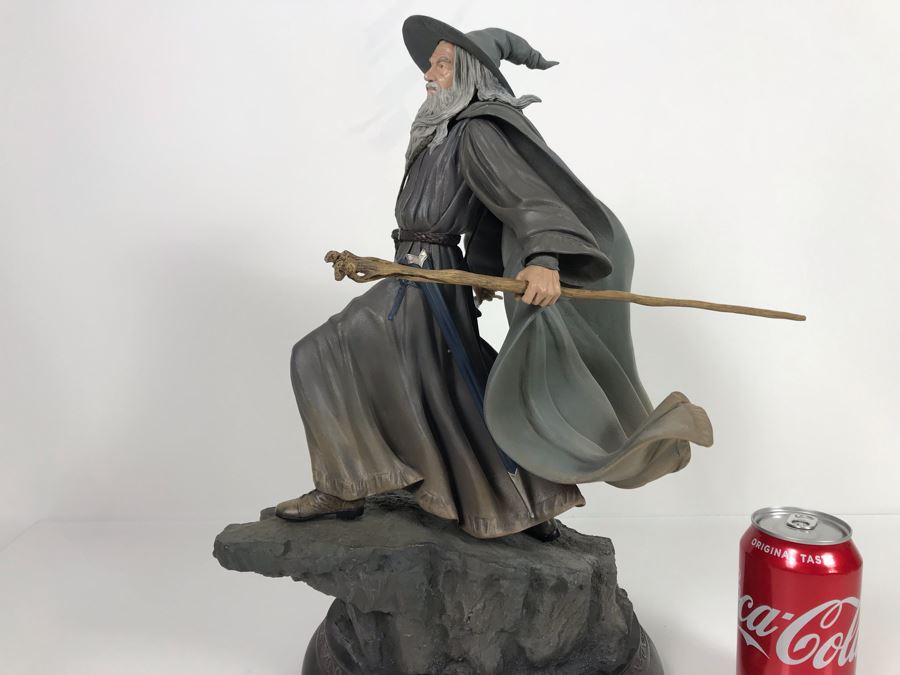 Limited Edition Sideshow Collectibles The Lord Of The Rings Gandalf The Grey Statue 386 Of 750 With Box 17'H [Photo 13]