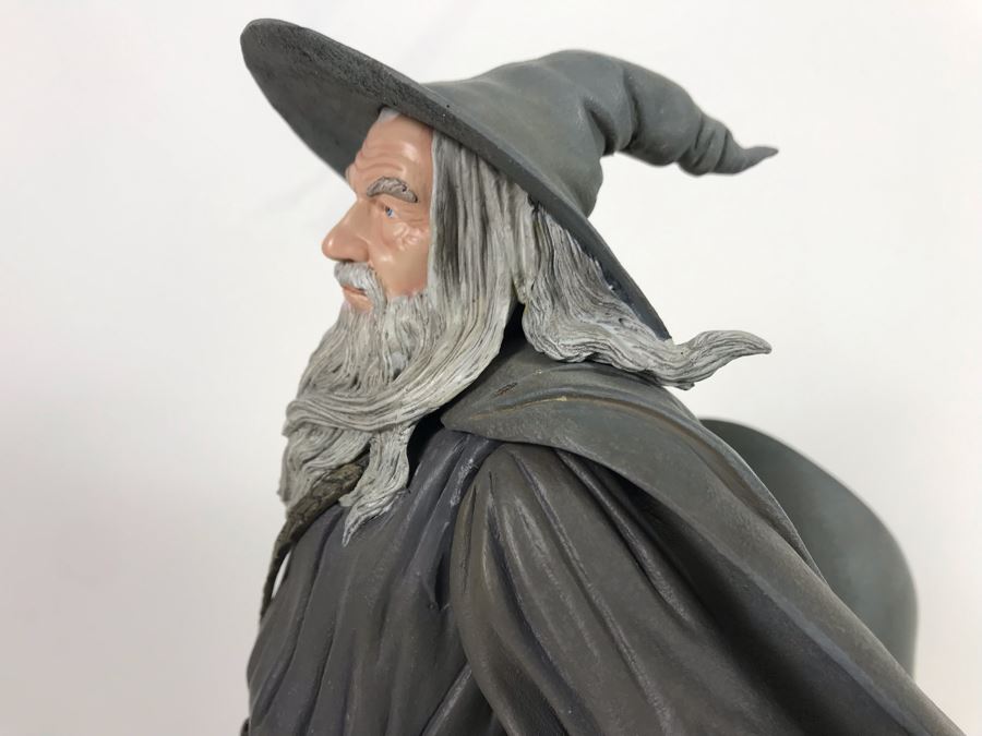 Limited Edition Sideshow Collectibles The Lord Of The Rings Gandalf The Grey Statue 386 Of 750 With Box 17'H [Photo 15]