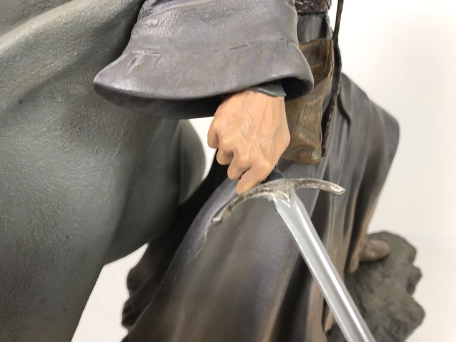 Limited Edition Sideshow Collectibles The Lord Of The Rings Gandalf The Grey Statue 386 Of 750 With Box 17'H [Photo 19]